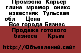 Промзона. Карьер глина, мрамор, оникс, известняк. Тульская обл.  › Цена ­ 250 000 000 - Все города Бизнес » Продажа готового бизнеса   . Крым